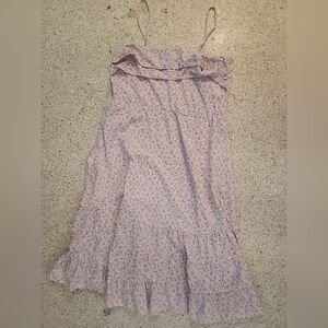 Vintage Entourage Maxi Dress Womens Sz 9/10 Pink Floral Cottagecore Flowy Y2K